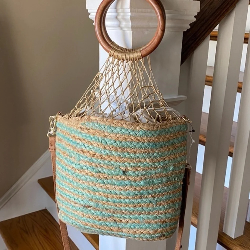 Anthropologie Nanette Lepore Jute Bag